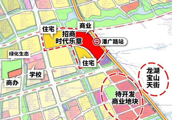 )宝山招商时代乐章地铁口距离@区域板块尊龙凯时app网站招商时代乐章(售楼处(图21)
