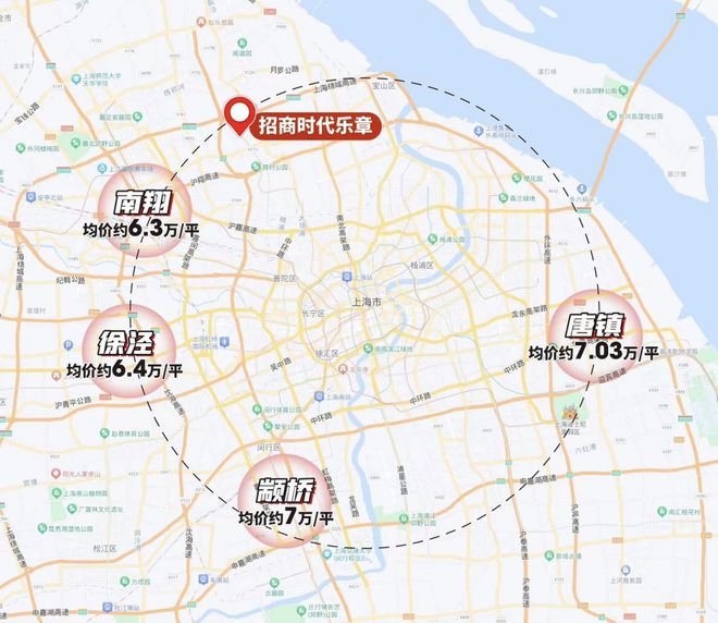 )宝山招商时代乐章地铁口距离@区域板块尊龙凯时app网站招商时代乐章(售楼处(图19)
